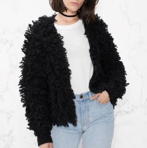 & Other Stories Shaggy Teddy Sweater